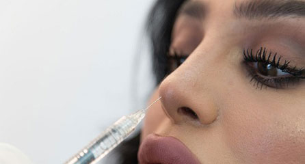 اصلاح فرم بینی با تزریق ژل